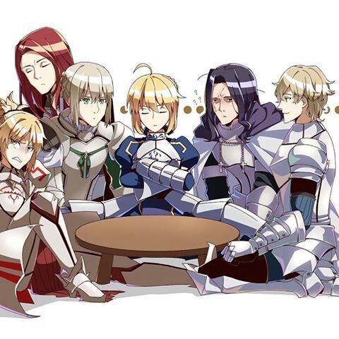 Fate рыцари круглого стола