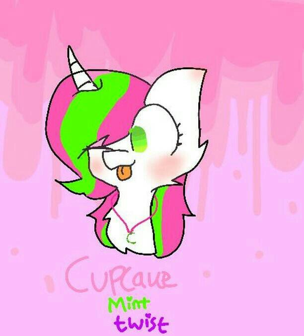 amino-Princess Cupcake (half batpony)-1091977d