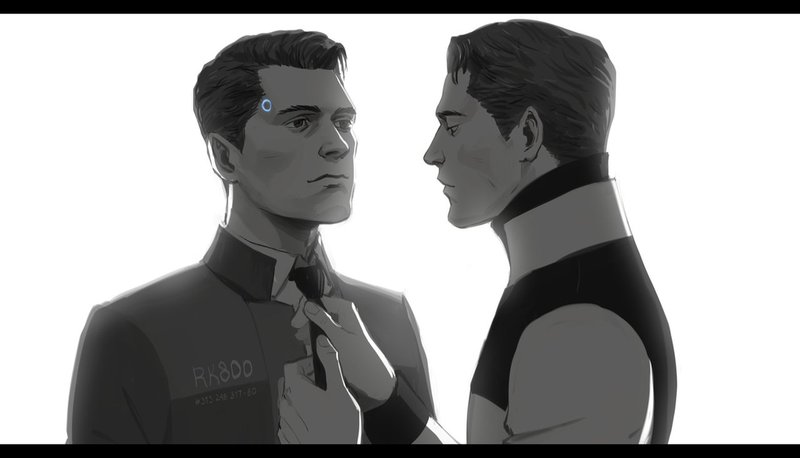 💗Connor, Hank & Sumo!💗  Detroit:Become Human Official Amino