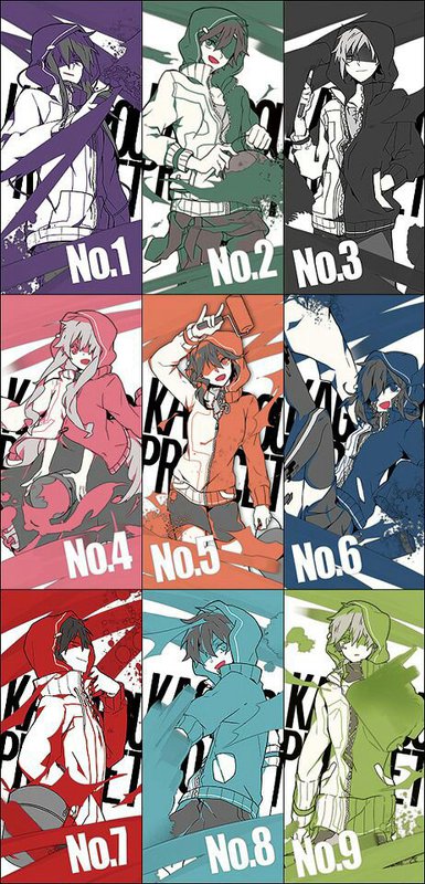 Mekakucity actors  World Of Anime/Games Amino