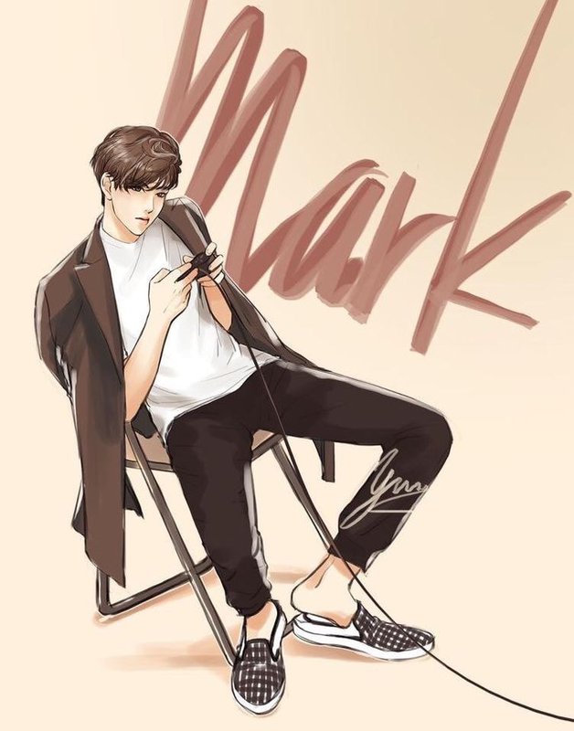 12. Mark Tuan Fan art. 