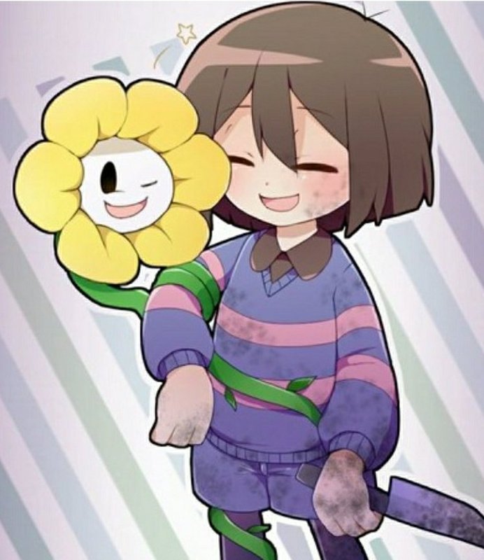 amino-♤~•°Frisk(иιñîtα/Ꮆʟi̸ɬċℌ)°•~♤-d94cf303